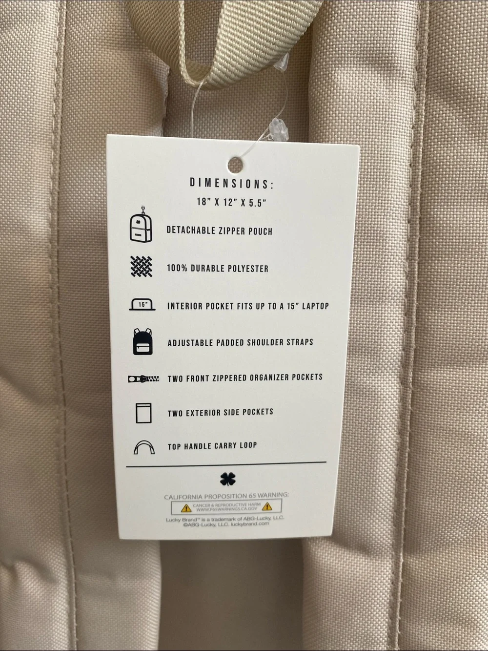 Lucky Brand light neutral